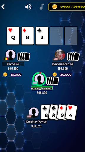 Omaha Holdem: Klasik Poker ekran görüntüsü
