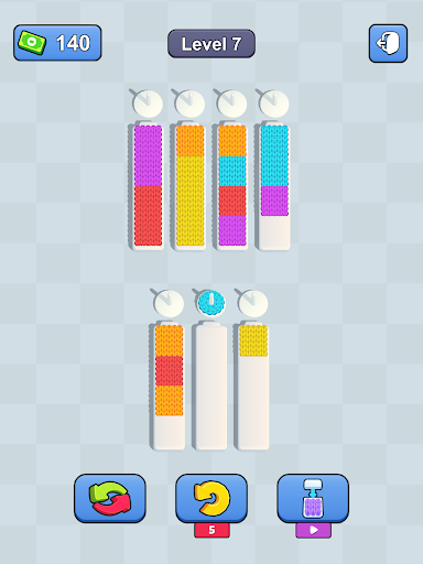 Yarn Sort Puzzle ekran görüntüsü