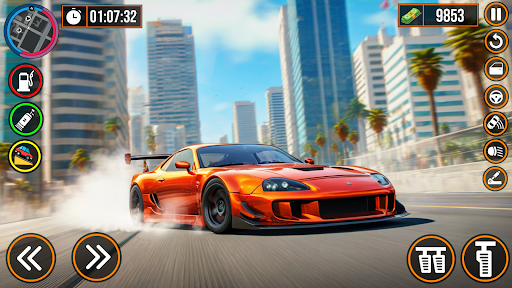 Ultimate Car Drift Racing 3D ekran görüntüsü