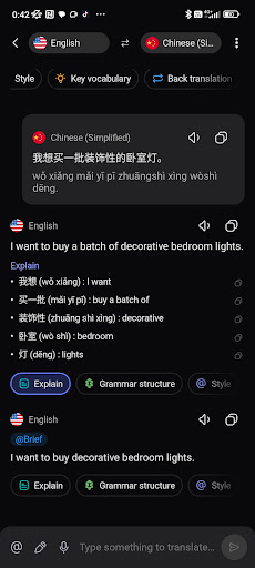 Chinese Translator AI & Dict ekran görüntüsü