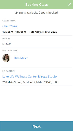Lake Life Wellness & Yoga ekran görüntüsü