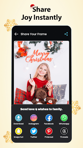 Christmas Photo Editor ekran görüntüsü