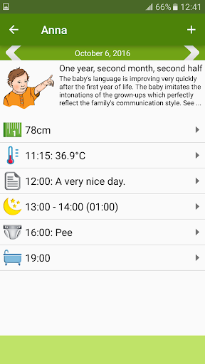 WomanLog Baby Calendar ekran görüntüsü