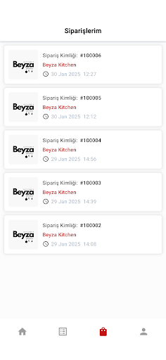 Kurye Yemek Butonu ekran görüntüsü