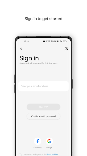 OnePlus Account ekran görüntüsü