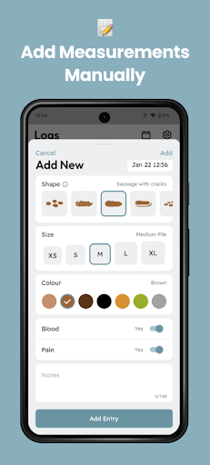 Poop Log - Toilet Poop Tracker ekran görüntüsü