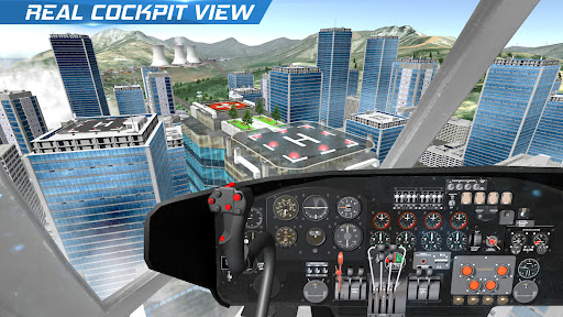 Helicopter Flight Pilot ekran görüntüsü