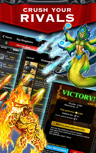 Kingdoms at War: Hardcore PVP ekran görüntüsü