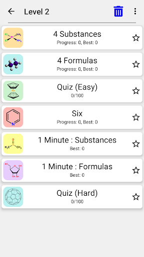 Chemical Substances: Chem-Quiz ekran görüntüsü