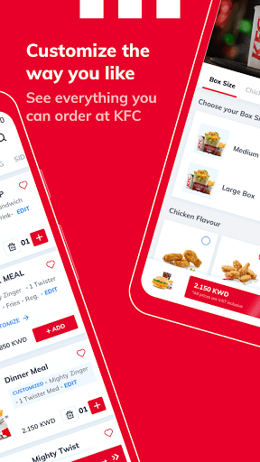 KFC Kuwait - Order Food Online ekran görüntüsü