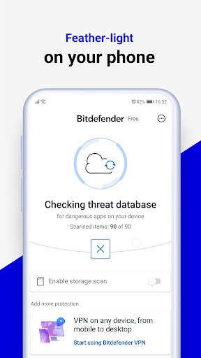 Bitdefender Antivirus ekran görüntüsü