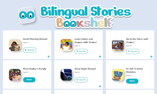 Bilingual Bookshelf ekran görüntüsü