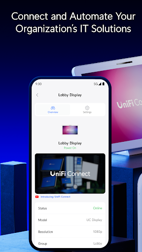 UniFi Connect ekran görüntüsü