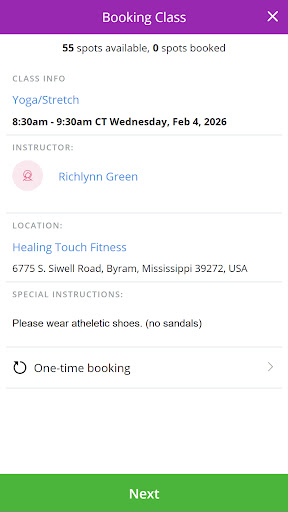 Healing Touch Fitness ekran görüntüsü