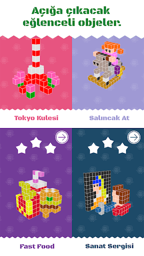 PiKuBo - 3D Nonogram Oyunu ekran görüntüsü