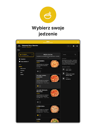 Piekarnia Pizzy ekran görüntüsü