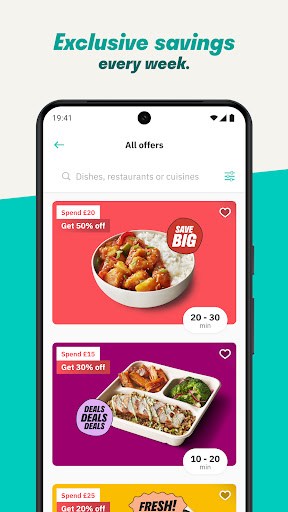 Deliveroo: Food & Shopping ekran görüntüsü