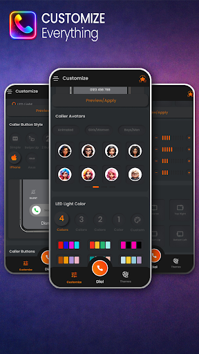 LED Caller Screen Phone Dialer ekran görüntüsü
