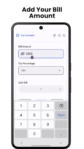 Tips Calculator ekran görüntüsü