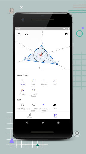 GeoGebra Geometri ekran görüntüsü