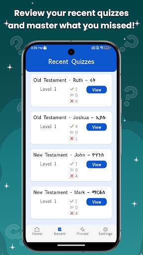 Tigrinya Bible Quiz ekran görüntüsü