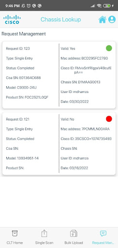 Cisco Product Verifier ekran görüntüsü