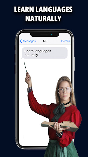 Practice languages learning AI ekran görüntüsü