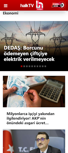 Halk TV ekran görüntüsü