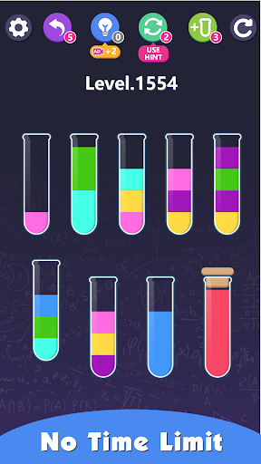 Water Color Sort Puzzle Game ekran görüntüsü