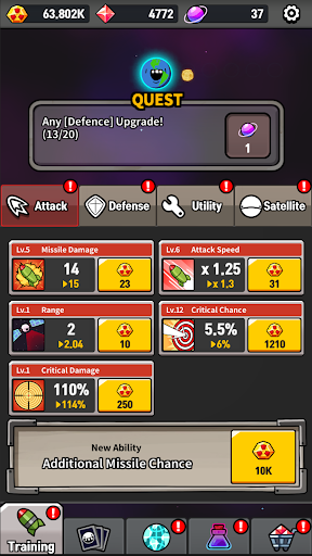 Earth Defense : Idle RPG ekran görüntüsü