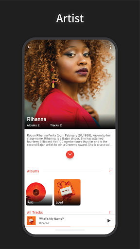 Eon Music Player ekran görüntüsü
