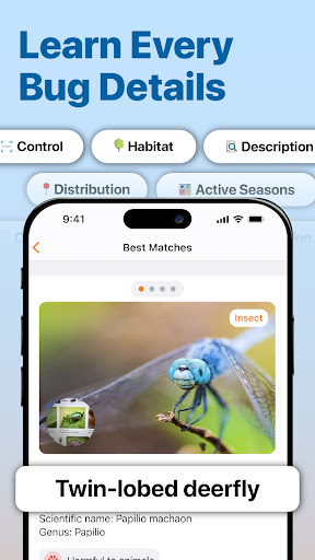 InsectAI - Bug Identifier ekran görüntüsü