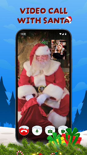 Santa Claus Call Video ekran görüntüsü