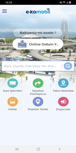 e-komobil ekran görüntüsü