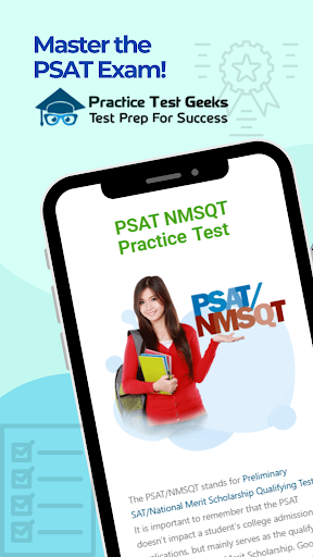 PSAT/NMSQT Practice Test ekran görüntüsü