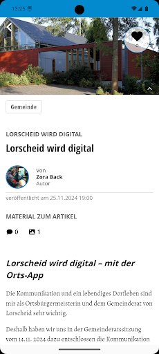 Lorscheid ekran görüntüsü