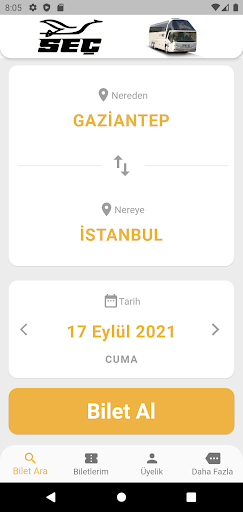 Seç Turizm ekran görüntüsü