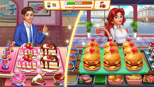 Yemek Oyunu : Cooking town ekran görüntüsü