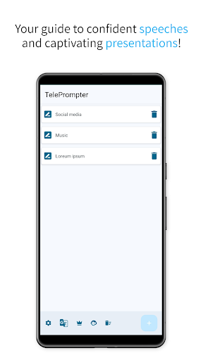 TelePrompter Smart Prompter ekran görüntüsü