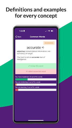 TOEFL Vocabulary Flashcards ekran görüntüsü