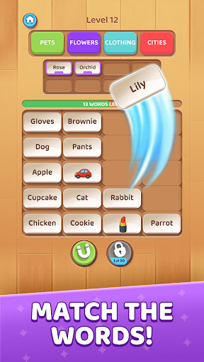 Word Match Connect: Logic game ekran görüntüsü
