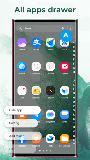 Super S22 Launcher, Galaxy S22 ekran görüntüsü