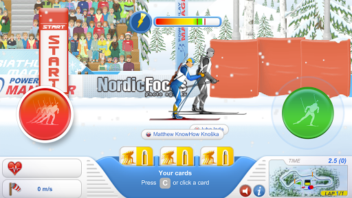 Biathlon Mania ekran görüntüsü