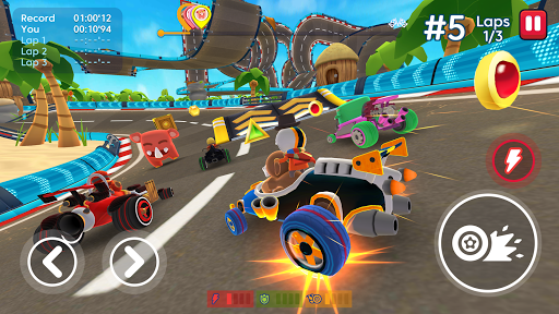 Starlit On Wheels: Super Kart ekran görüntüsü