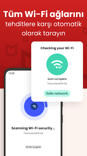 McAfee Security: Antivirüs VPN ekran görüntüsü