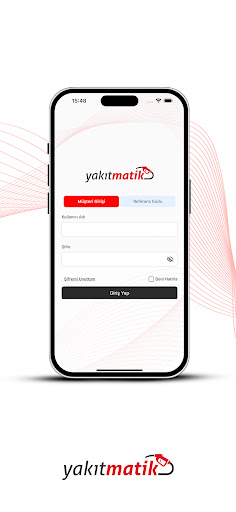 Yakıtmatik ekran görüntüsü