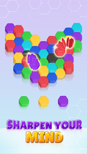 Royal Hexa - Color Sort Puzzle ekran görüntüsü