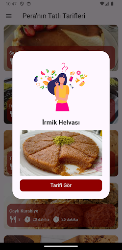 Pera'nın Tatlı Tarifleri ekran görüntüsü