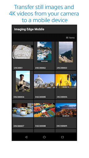 Sony | Imaging Edge Mobile ekran görüntüsü