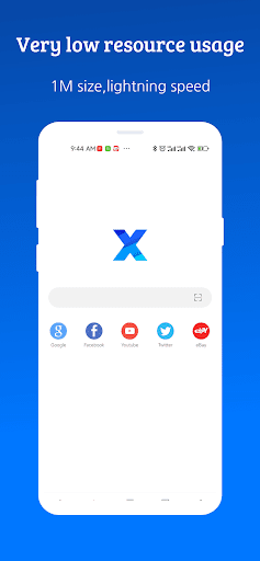 X Browser -Light & Super fast ekran görüntüsü